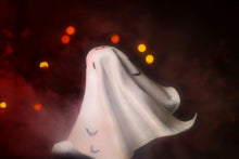 Load image into Gallery viewer, Glow In The Dark Leather Ghost- Henrietta The Free Spirit