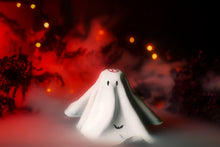 Load image into Gallery viewer, Glow In The Dark Leather Ghost- Henrietta The Free Spirit
