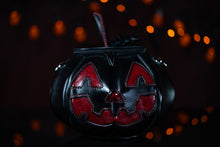 Load image into Gallery viewer, Handmade Leather Pumpkin Bag-Vintage Face-Blood Sparkle