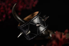 Load image into Gallery viewer, Handmade Spiked Leather Cuff Bracelet