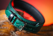 Load image into Gallery viewer, Leather BDSM Slave Collar - Celtic Knots