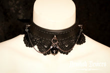 Load image into Gallery viewer, Leather Mourning Collar-(Made To Order)
