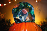 Leather Pumpkin Bag: Natural-MADE TO ORDER