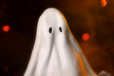 Glow in the Dark Leather Ghost - Dusty