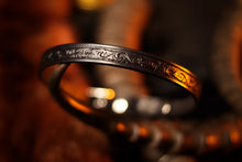 Load image into Gallery viewer, Discreet Leather BDSM Day Collar-Filigree
