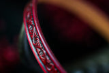 Discreet Leather BDSM Day Collar-Filigree