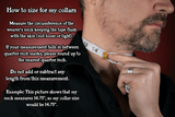 Leather Ouroboros BDSM Collar