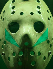 Load image into Gallery viewer, Hocky mask-blue cheverons
