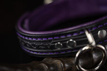 Load image into Gallery viewer, Black &amp; Purple Filigree Play Collar- (Made to Order)
