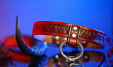 Leather Ouroboros BDSM Collar