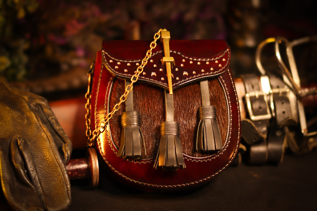 Leather Oxblood Sporran