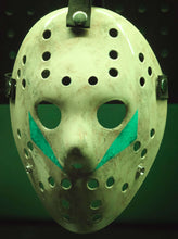 Load image into Gallery viewer, Hocky mask-blue cheverons
