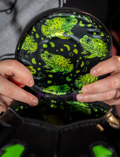 Load image into Gallery viewer, (Made-To-Order) Handmade Leather Pumpkin Bag-Cat Face
